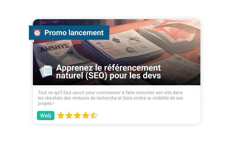 Cours: Apprenez le référencement naturel (SEO) - Code-Garage